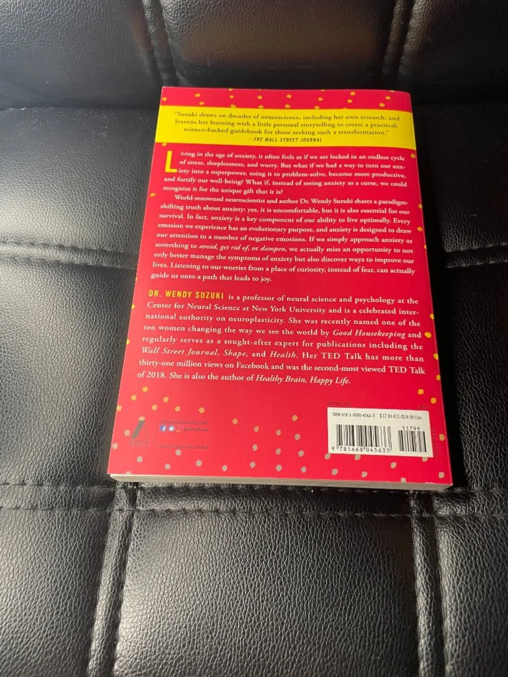 Good Anxiety: Harnessing the Power of the Most Misunderstood Emotion Paperback